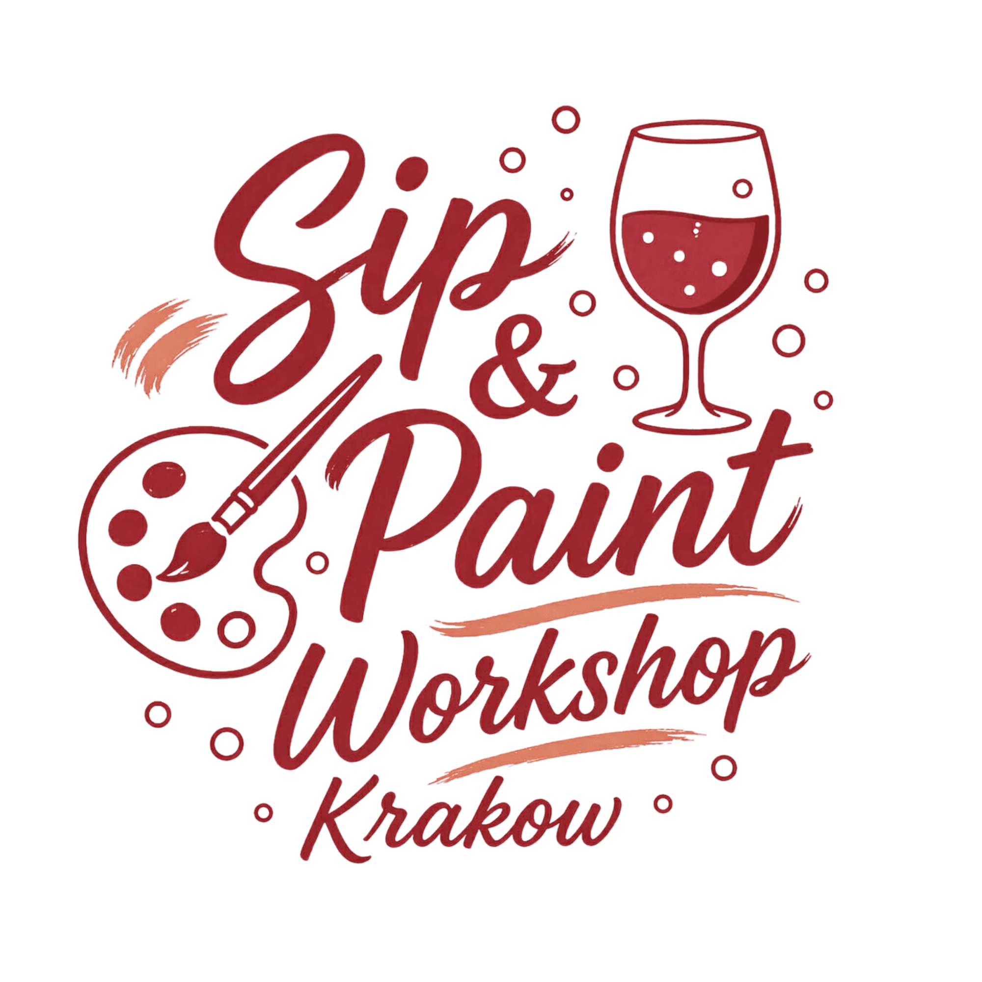 Sip and Paint Krakow logo